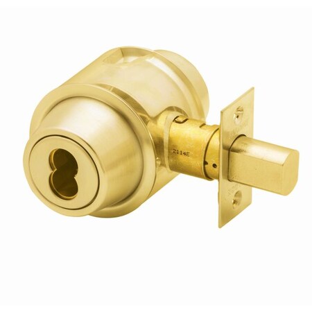 Falcon Falcon D141B605 D100 Series Format Single Cylinder Deadbolt 30256 Latch 10094 Strike D141B605